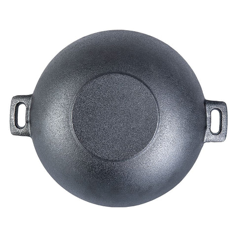 Wonderchef Forza 24cm Cast-Iron Kadha- Pre-Seasoned & Induction Ready