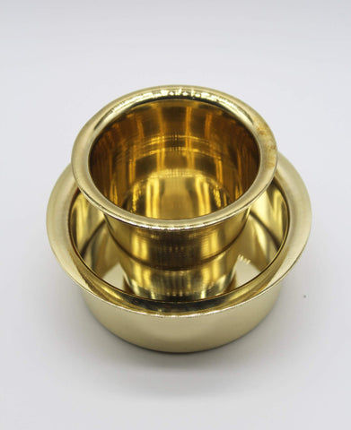 Coffee Dabara Set Plate Glass