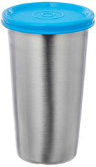 SignoraWare Steel Tumbler – Premium 420 ml Stainless Steel Drinking Cup with Airtight Lid