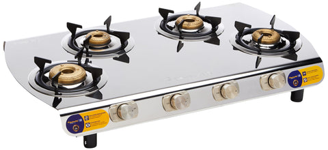 Butterfly Magnum Stainless Steel Open Lpg Stove, 4B