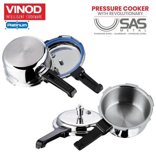 Vinod Platinum 5 Litre Triply Stainless Steel Induction Cooker