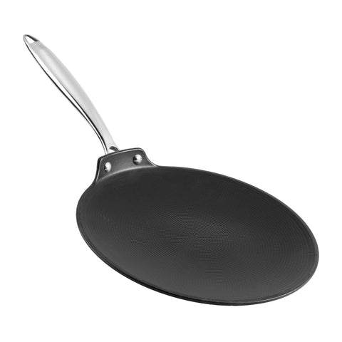 Vinod Ferona 26 cm Lightweight Cast Iron Tawa | Gas & Induction