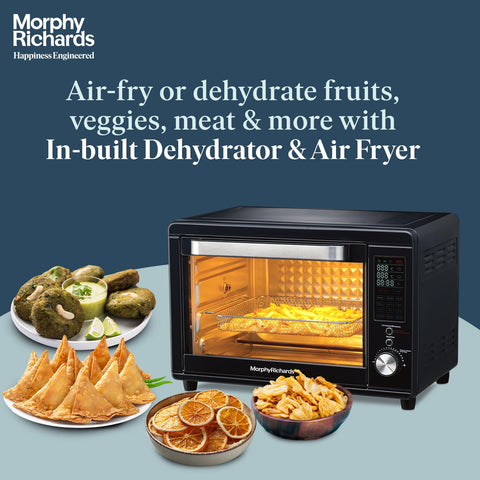 Morphy Richards Digital OTG|Capacity - 40 Litre with 13 Preset Menu|Rotisserie,Convection,In-Built Air-Fryer & Dehydrator Function|2-Yr Warranty