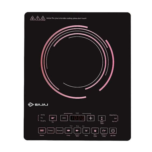 Bajaj ICX 200FP 2000W Black Induction Cooktop, 740304