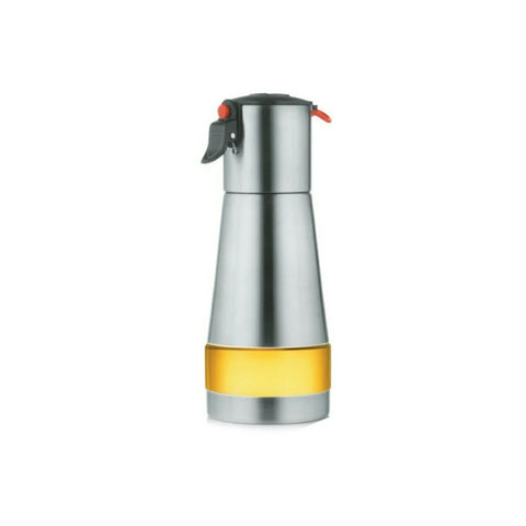 JVL Stainless Steel Oil Stoppers Pourers Dispenser With Flow Control 500 ml