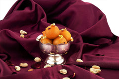 Silverglow Naivedyam Pyala | Silver Plated Large Sized | Dry Fruits, Snacks containers | Serving Bowl | Tableware Set | Perfect Diwali, Office, Wedding Return Gift