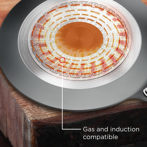 Prestige Durastone Hard Anodised Non-Stick Dosa Tawa 30cm|6 Layers Extra Durable Stone Coating|Stainless Steel Cool Touch Handles|Induction & Gas Compatible|2 Years Warranty