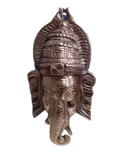 Ganesh Head Wall Hanging No.4 Decorative Showpiece
