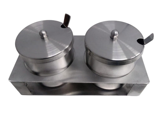 Mazda Stainless Steel Pickle (2 pcs) Spice Set