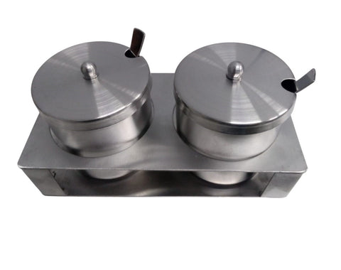 Mazda Stainless Steel Pickle (2 pcs) Spice Set