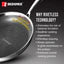 BERGNER  Hitech Prism Non-Stick Stainless Steel Fry Pan 20cm - Induction Bottom