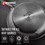 BERGNER  Hitech Prism Non-Stick Stainless Steel Fry Pan 20cm - Induction Bottom