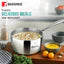 Bergner Argent Tri-Ply Stainless Steel Milkpan/Saucepan - Induction Bottom 16cm BGIN-1301