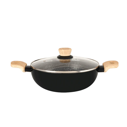 Bellini Plus Aura 5-Layer Non-Stick 32 cm Kadai - Induction Bottom