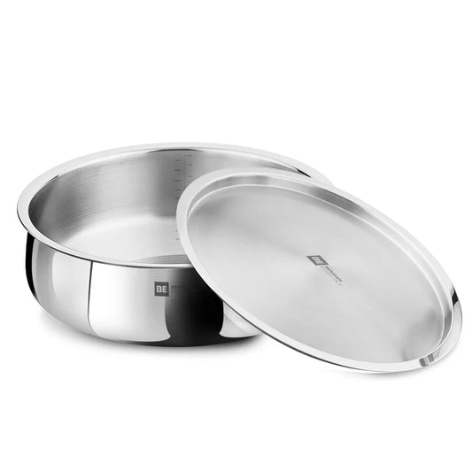 BE Essentials Tri-Ply Stainless Steel Biryani Handi