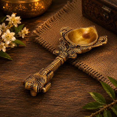 SHRI BRX-697-7.5"BR.SPOON DEEPAK BRX