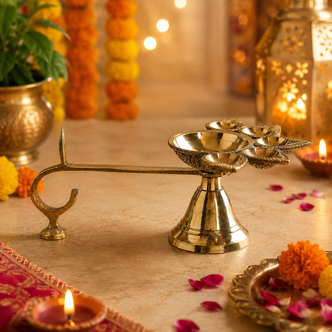 BR DHOOP ARTI NO.4 GARNISH
