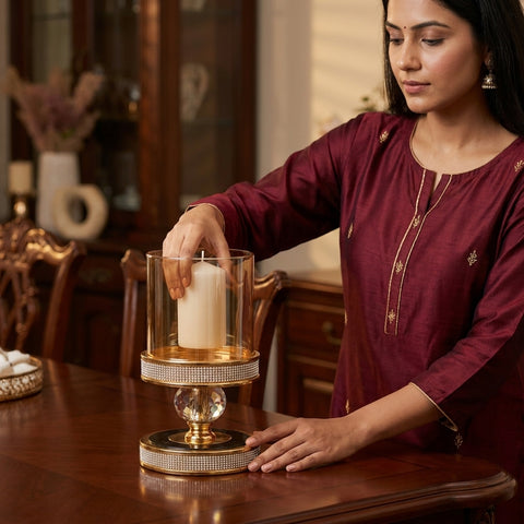 HI-LUXE CANDLE STAND 71144