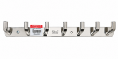 Mataji SB505 Stainless Steel Cloth Khutty - Wall Hook
