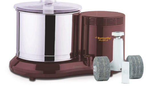 Butterfly 2 Roller Stones Flora Wet Grinders
