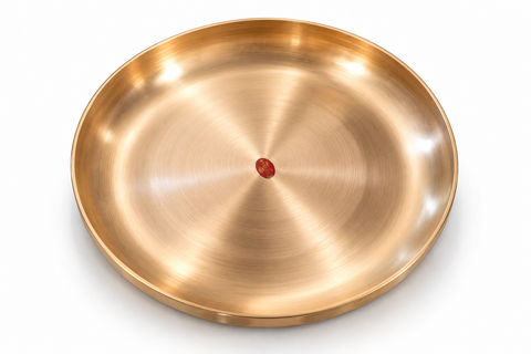 KANSYAM-THLC1050 (BRONZE THALI-CURVE MEDIUM)