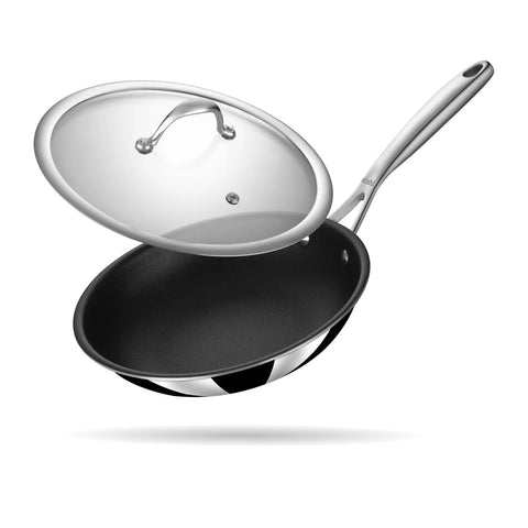 STAHL 4424 ARTISAN FRYING PAN 24CM W/LID