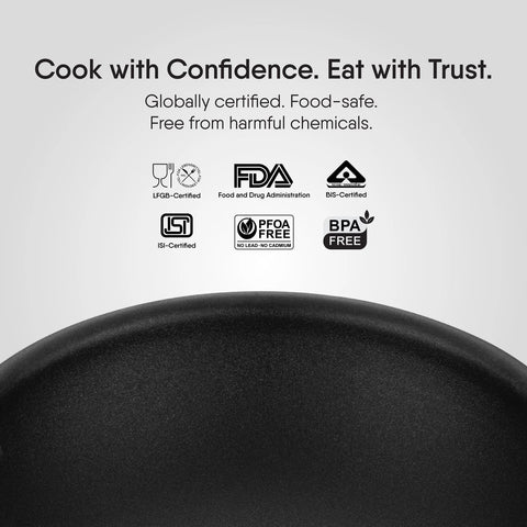 STAHL 4424 ARTISAN FRYING PAN 24CM W/LID