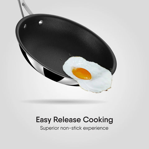 STAHL 4424 ARTISAN FRYING PAN 24CM W/LID