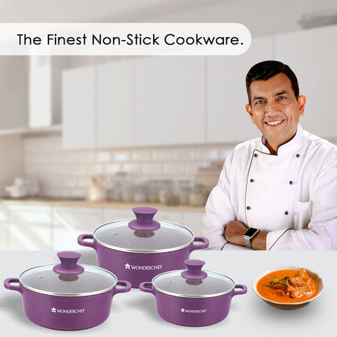 W.CHEF GRANITE DIE CAST CASS.SET