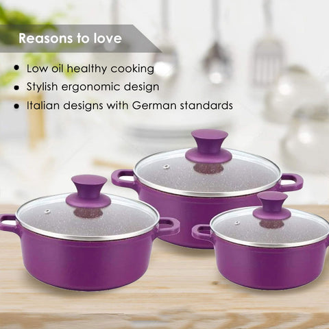 W.CHEF GRANITE DIE CAST CASS.SET