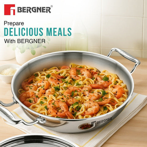 BERGNER BG-6348 TRIPLY KADAI 3.6L W/L