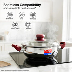 Prabha Platina BYK RH 3-Piece Set – Stainless Steel Kitchenware