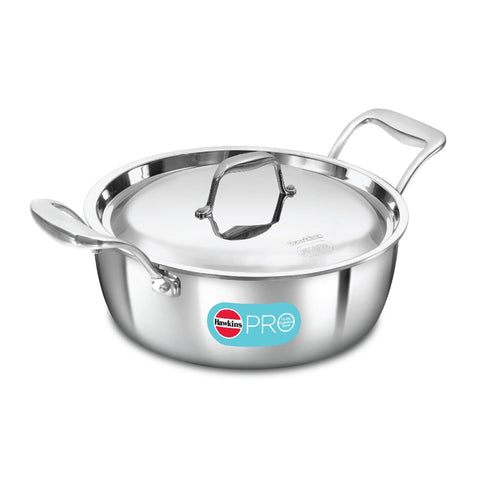 HAW.PRO TRI-PLY SS COOK N SERVE 3L W/SS LID PSC30S