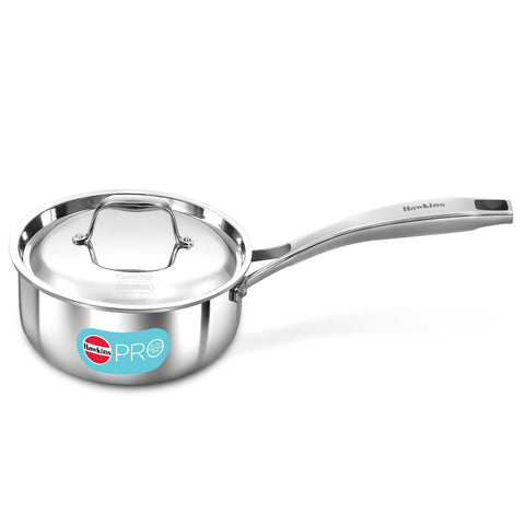 HAW.PRO SS TRI-PLY SAUCE PAN 1.5L SS LID PSSP15S