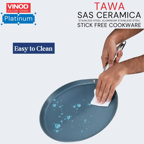 VINOD PXCDT28 PLATINUM SAS CERAMICA DOSA TAWA 28CM
