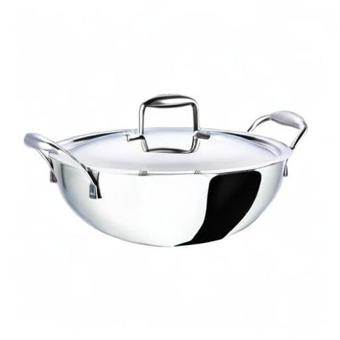 VINOD EDPXTK28 PLATINUM X DEEP KADAI WL 4.8L 28CM