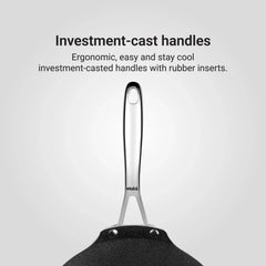 Stahl Schild Roti Tawa 26cm – Triply Stainless Steel Flat Pan