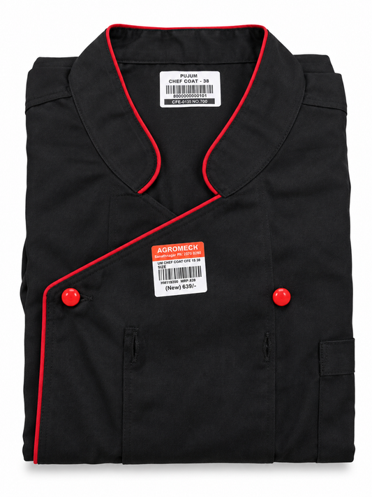 UM Chef Coat CFE 015 Size 36 - Professional Soft Unisex Uniform