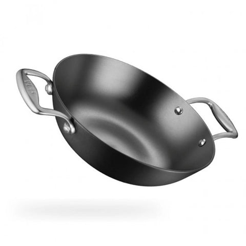 Stahl Blacksmith Plus Cast Iron Kadhai 20cm - Pre-Seasoned (10-73-20)