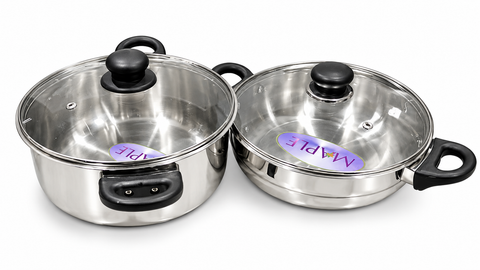 MAPLE VIENNA 3PCS SET with 2Lids