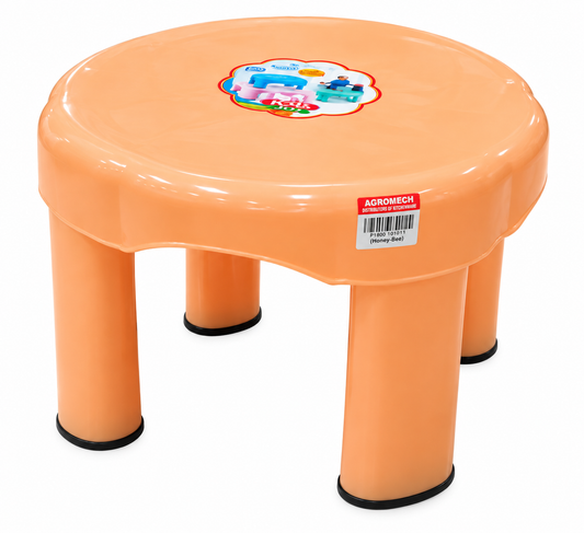 Nakoda Boss Round Jumbo Plastic Patla - Heavy Duty Stool