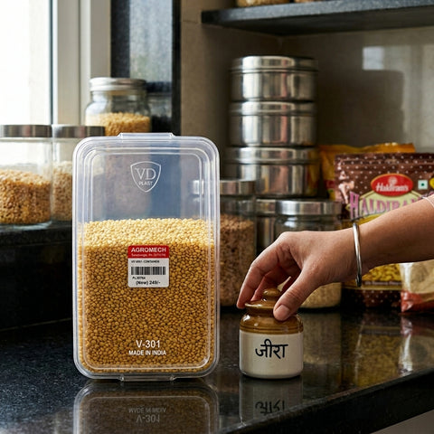 VD V301 Plastic Storage Container – Multipurpose Organizer for Home & Kitchen
