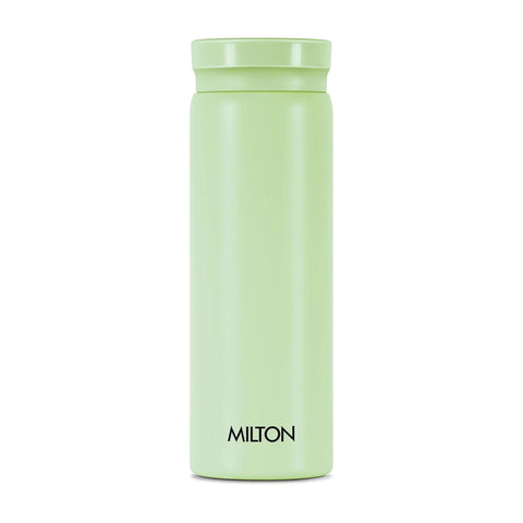 Milton Minimate Thermosteel Flask 300ml | Vacuum Insulated Stainless Steel Water Bottle | Leakproof Hot & Cold Flask for Office, School & Travel