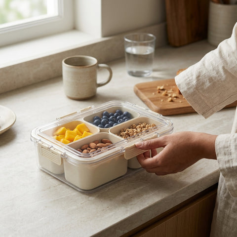 SYN Fridge Storage Box 8195 – Multipurpose Refrigerator Organizer (26ED)