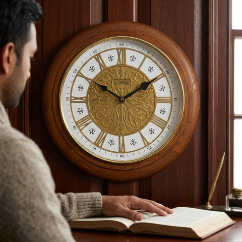 CLOCK SG 140 SAGE QUARTZ