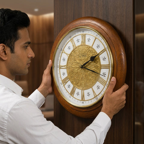 CLOCK SG 140 SAGE QUARTZ
