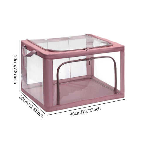 SM VRY76 17L Transparent Storage Box – Multipurpose Plastic Organizer