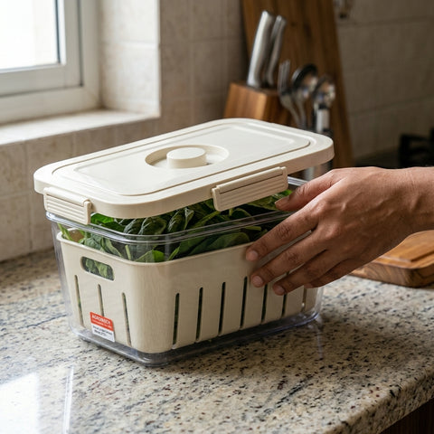 SM SL22 JS-8832 Plastic Storage Box – Multipurpose Organizer for Home & Kitchen