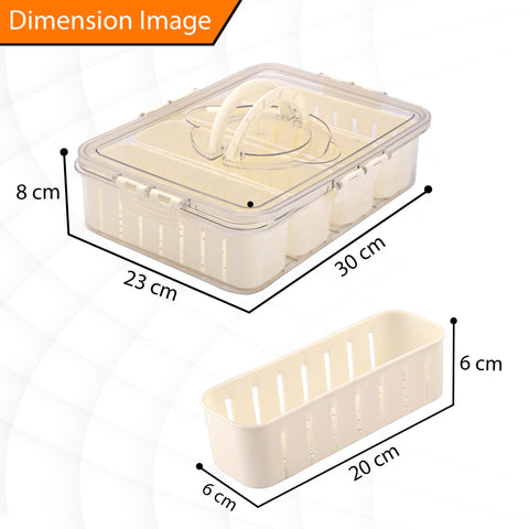 SM SL22 JS-8832 Plastic Storage Box – Multipurpose Organizer for Home & Kitchen