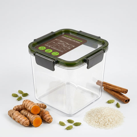 SM Q480-483 6202 Plastic Storage Jar – Multipurpose Kitchen Container